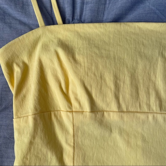 SOLD! Y2K Yellow Mini Dress 💛 - Picture 7 of 8